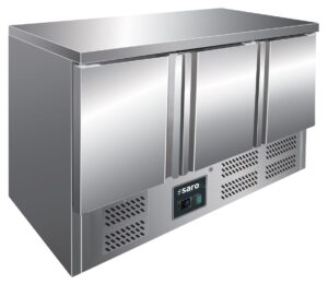 SARO Kühltisch mit 3 Türen, Modell VIVIA S 903 S/S TOP