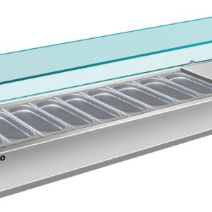 SARO Refrigerated Table Top Display - 1/3 GN model VRX 2000/380