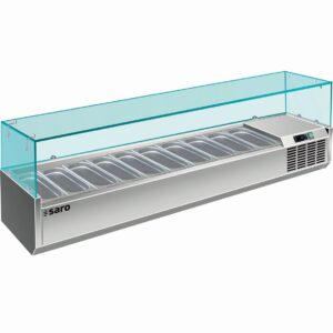 SARO Refrigerated Table Top Display - 1/4 GN model VRX 2000/330