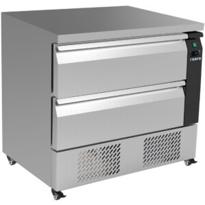 SARO drawer cooling table, 2 drawers, model DRAW 2SK