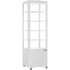 SARO Refrigerated Showcase, 235 Liter model SVEN white