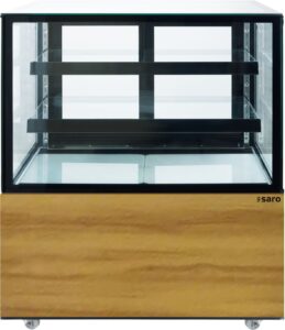 SARO Kuchenvitrine, Holzdekor, 300 Liter, Modell MAXIME