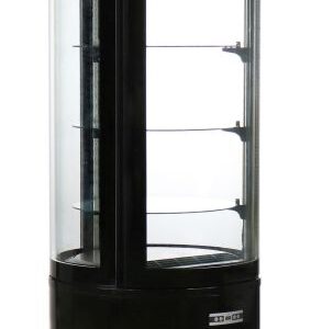 SARO Cake Display Case Black model ALESSIA