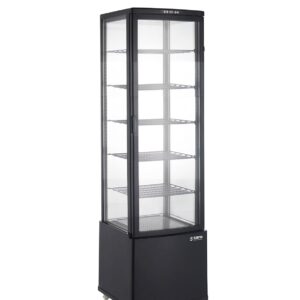 SARO Display Case, black model LEO AV
