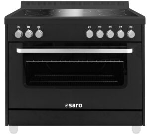 SARO Induktionsherd +Elektrobackofen Modell TS95IND61N schwarz