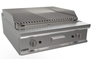 SARO Lavasteingrill 800 mm Tischmodell LQ / BS2BB