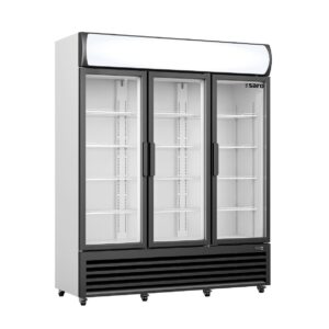 SARO Refrigerator with glass door + canopy model GTK 1065