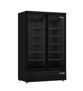 SARO Kühlschrank mit 2 Glastüren, Modell GTK 1000 PRO