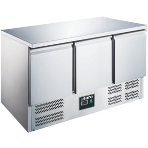 SARO Cooling table with 3 doors, model ES 903 S/S TOP