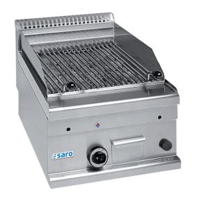 SARO Tabletop Lava Stone Grill 400x600 model GPL46