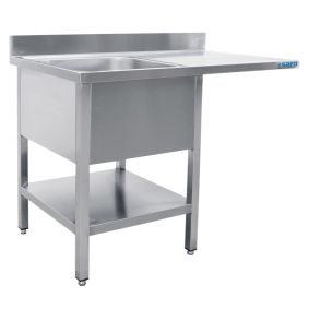 SARO Spülcenter 1 Becken, links - B 1400 x T 700 mm