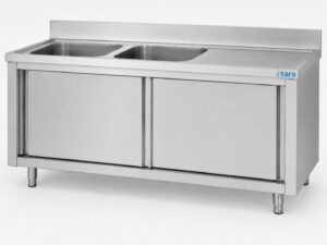 SARO Sink cabinets with sliding doors 1800